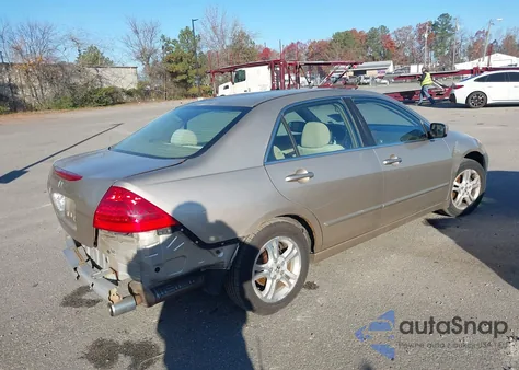 2006 Honda Accord 2.4 Ex из США, поврежденный, VIN 1HGCM56786A183316